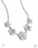 Cordially Chic - White Necklace