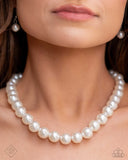 Dashing Definition - White Necklace 0824