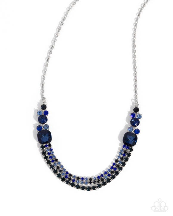 Relaxed Refinement - Blue Necklace