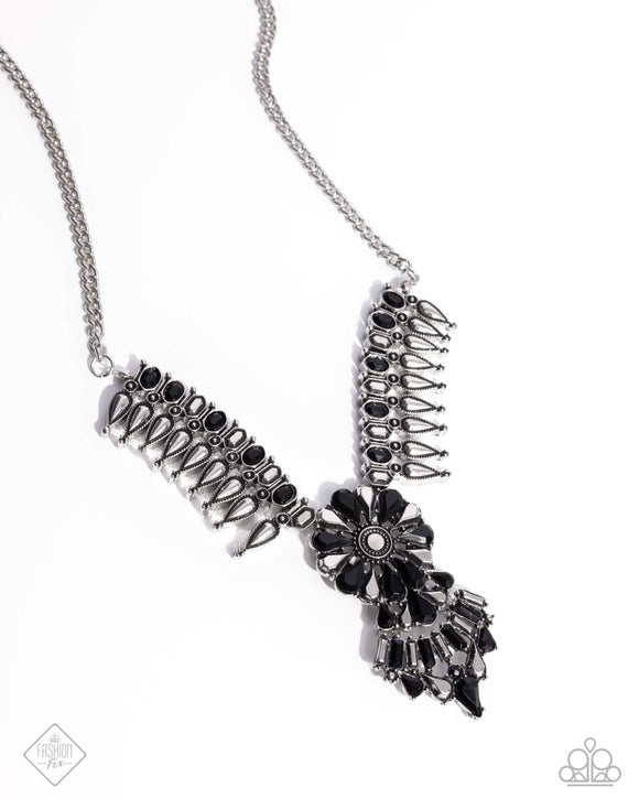 Fairest of the Festival - Black Necklace