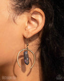 Masterful Model - Gold Earrings