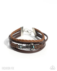 Buckaroo Beginning - Blue Bracelet