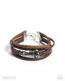 Buckaroo Beginning - Blue Bracelet