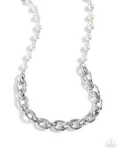 Dual Daydream - Silver Necklace