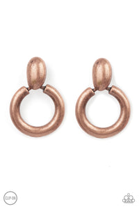 Ancient Artisan - Copper Earrings