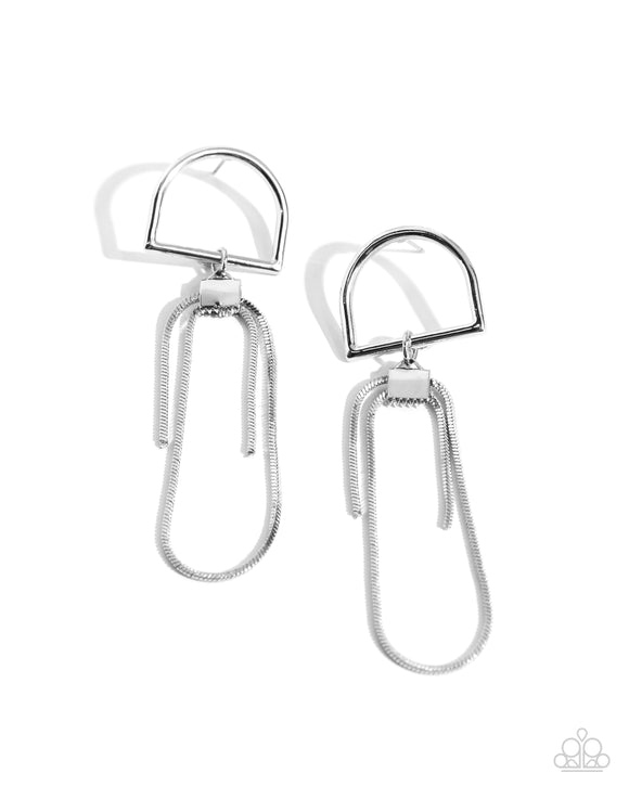 Minimalistic Maven - Silver Earrings