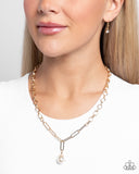Refined Record - Gold Necklace