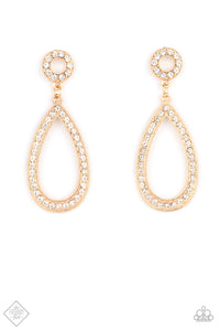 Regal Revival - Gold Post Earring