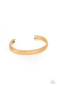 Ready, Willing, and CABLE - Gold Bracelet