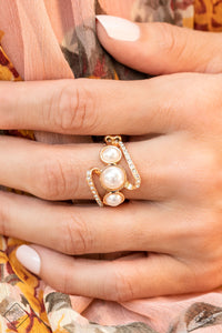 "Posh Progression" Pearl Ring