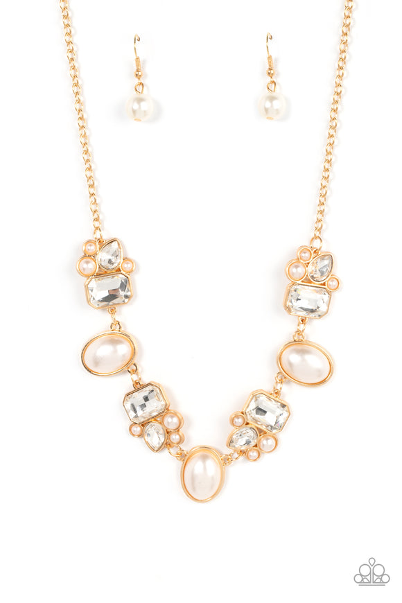 Sensational Showstopper - Gold Necklace