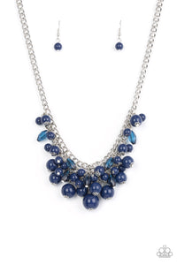 Broadway Bustle - Blue Necklace