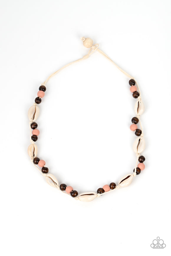 Bermuda Beachcomber - Pink Necklace