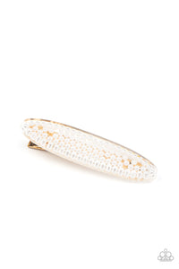 Pearl Pizzaz - Gold Hair Clip