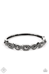 Eye-Opening Opulence - Silver Bracelet