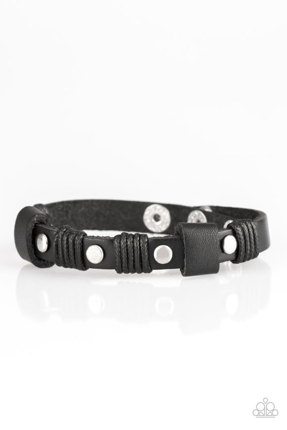 Road Burner - Black Urban Bracelet