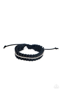 Pretty, Pretty PLEATS - Black Bracelet